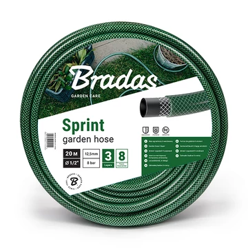 BRADAS sprint locsolótömlő 3/4" 25m