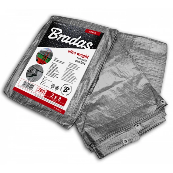 Bradas ultra erős ponyva Silver 260 gr 5x8