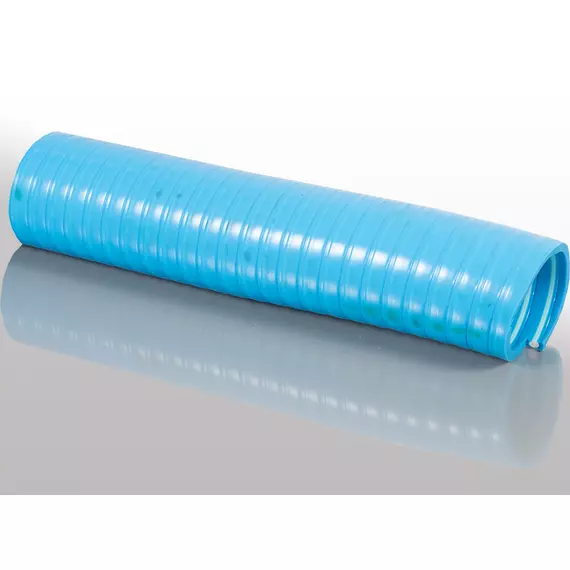 PVC szennyvíztömlő 040/049mm - Kék