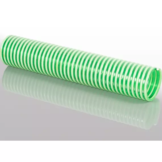 PVC Szívó-nyomó tömlő 020/25mm - Zöld - DTE